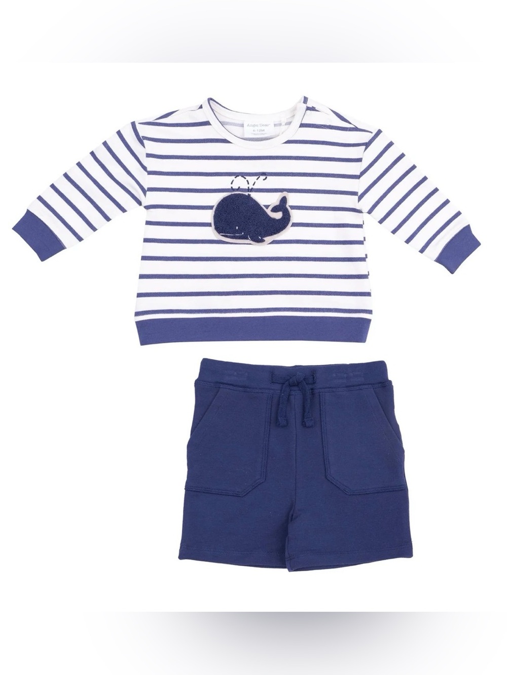 Angel dear sweatshirt and short set